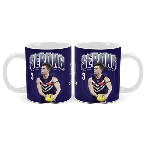 Fremantle Dockers Caleb Serong Coffee Mug