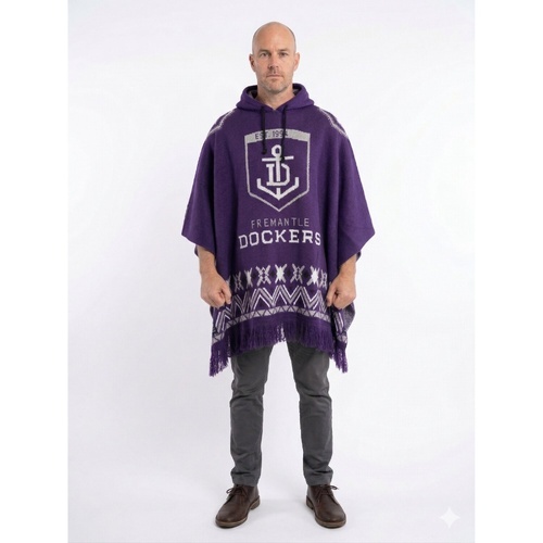 Fremantle Dockers Dakota Knitted Poncho