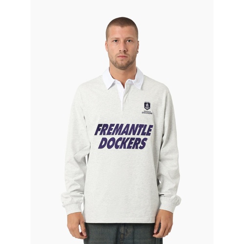 Fremantle Dockers Unisex Long Sleeve Polo