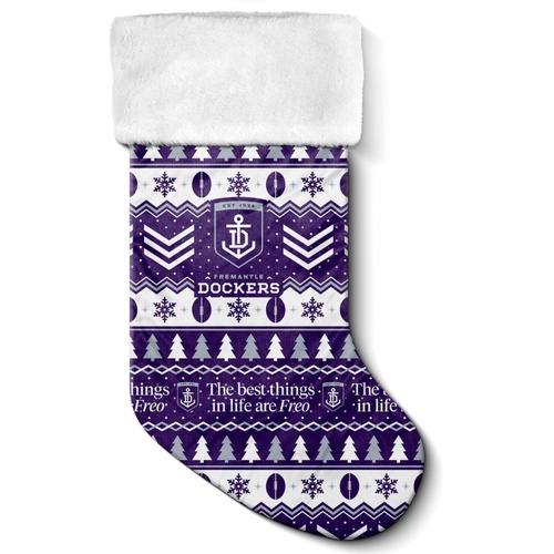 Fremantle Dockers Jumbo Christmas Stocking