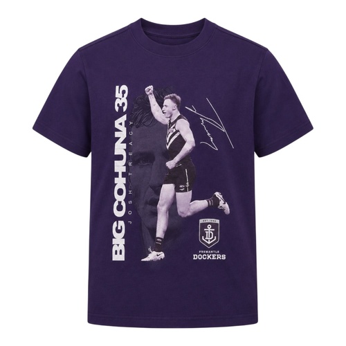 Fremantle Dockers Josh Treacy Youths Signature Player Tee