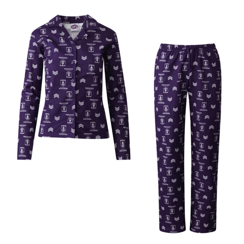 Fremantle Dockers Womens Flannelette PJ Sets