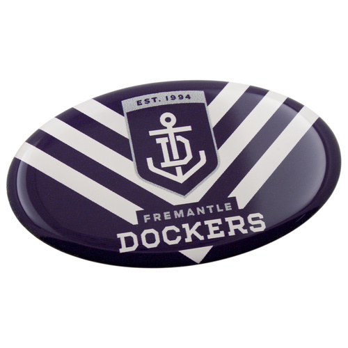 Fremantle Dockers Oval Lensed Team Supporter Logo