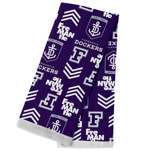 Fremantle Dockers Cotton Tea Towel