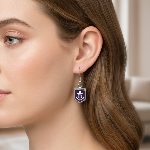 Fremantle Dockers Colour Logo Earrings