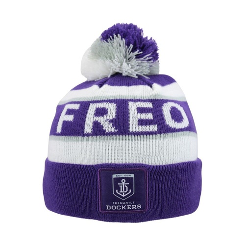 Fremantle Dockers Youths Bar Beanie
