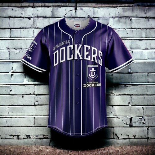Fremantle Dockers Slugger Baseball Shirts