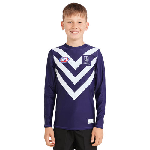 Fremantle Dockers Kids Rash Top