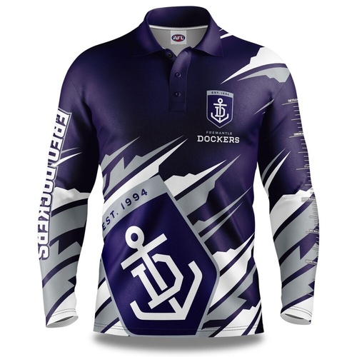 Fremantle Dockers Ignition Adults Fishing Shirt
