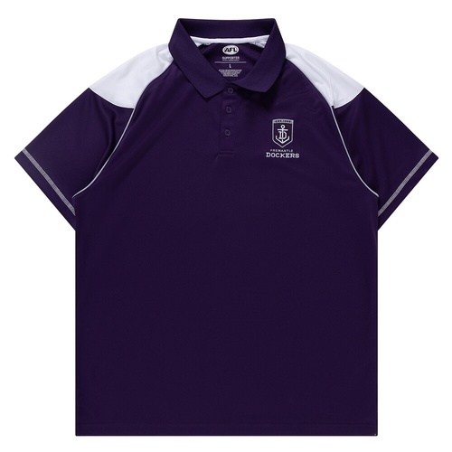 Fremantle Dockers Mens Performance Polo