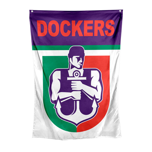 Fremantle Dockers Retro Wall Flag