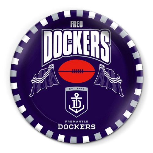 Fremantle Dockers Melamine Snack Plate