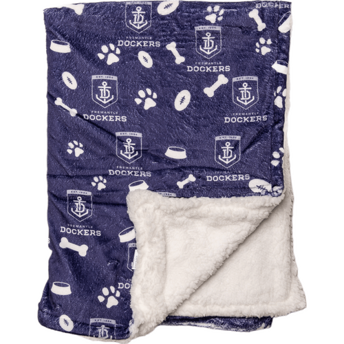 Fremantle Dockers Dog Blanket