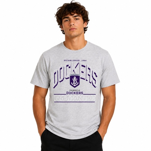 Fremantle Dockers Mens Arch Stack Tee