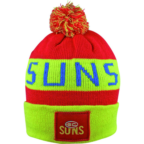 Gold Coast Suns Bar Beanie