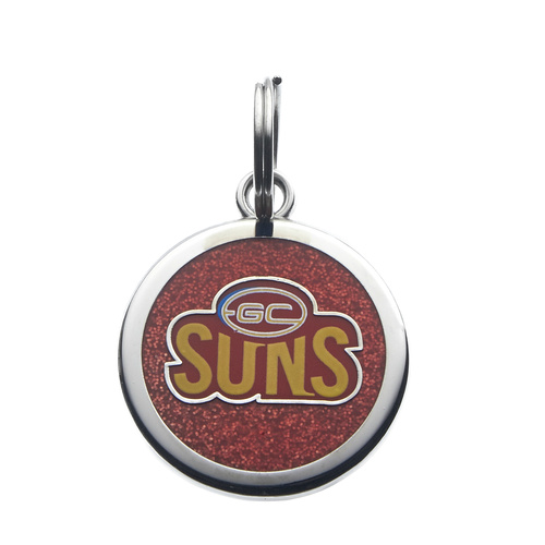 Gold Coast Suns Engravable Pet Tag