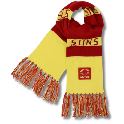 Gold Coast Suns Traditional Bar Scarf