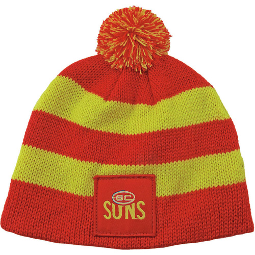 Gold Coast Suns Baby Bar Beanie