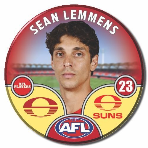 Gold Coast Suns 2025 Player Pin Badge - LEMMENS