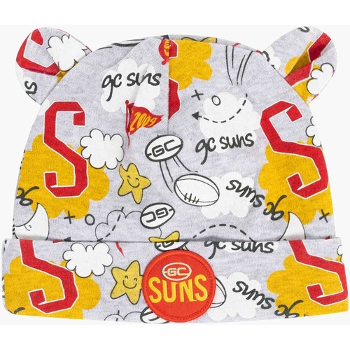 Gold Coast Suns Baby Cloud Beanie