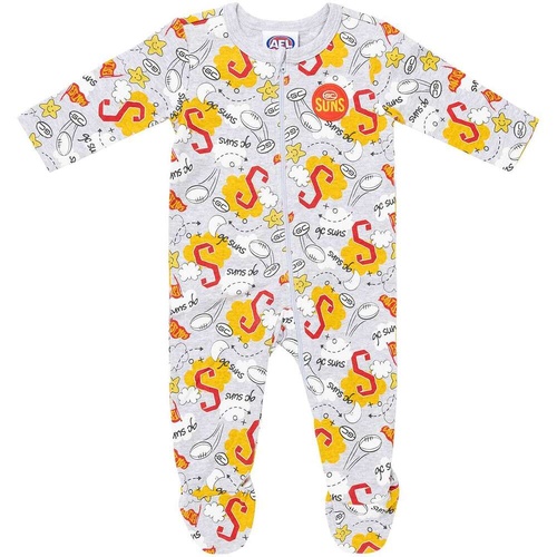 Gold Coast Suns Baby Cloud Romper