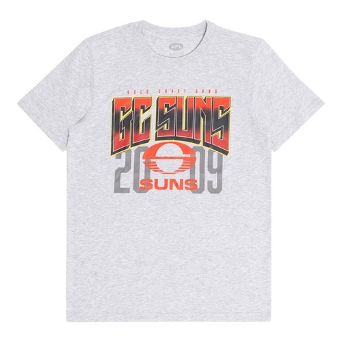 Gold Coast Suns Youths Grey Supporter Tee