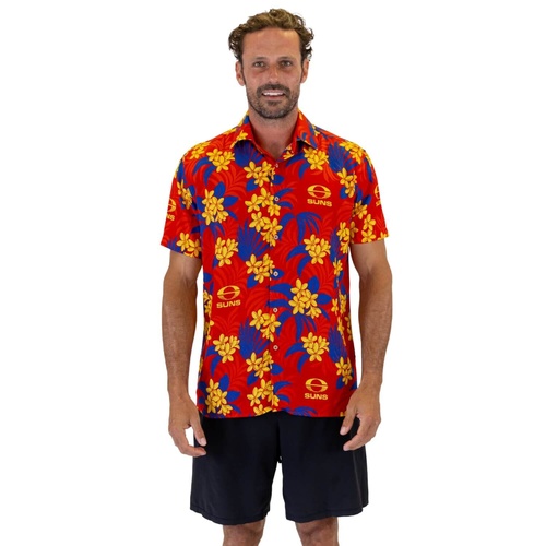 Gold Coast Suns Reef Hawaiian Shirt