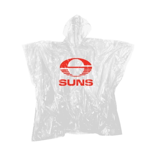 Gold Coast Suns Plastic Poncho