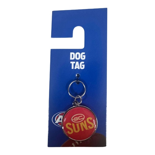 Gold Coast Suns AFL Pet Dog Tag