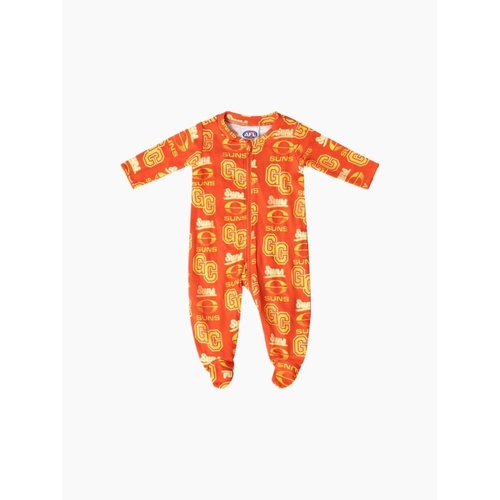 Gold Coast Suns Graphic Team Onesie
