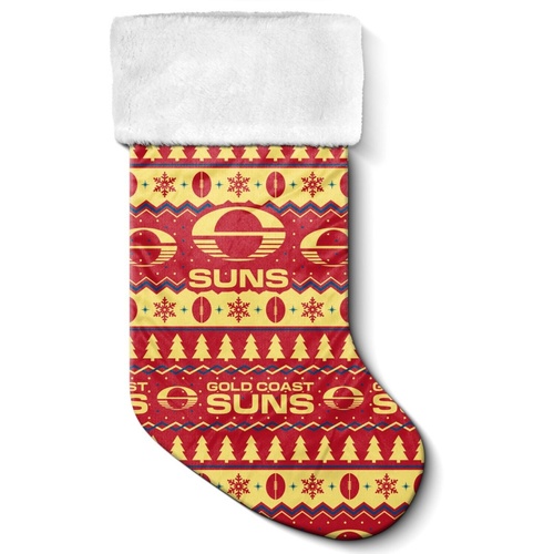 Gold Coast Suns Jumbo Christmas Stocking