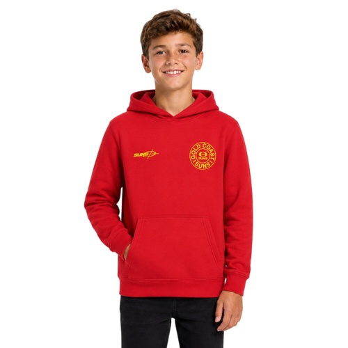 Gold Coast Suns Youths Lifestyle Boxy Fit Hoodie