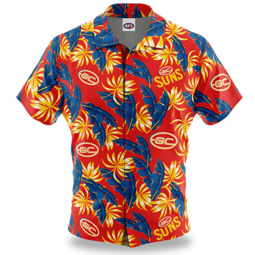 Gold Coast Suns Paradise Hawaiian Shirt