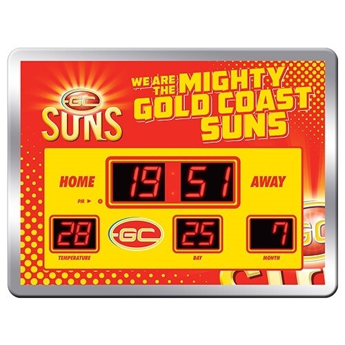 Gold Coast Suns LED Scoreboard Clock