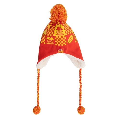Gold Coast Suns Sherpie Beanie