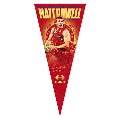 Gold Coast Suns Matt Rowell 2025 Brownlow Pennant