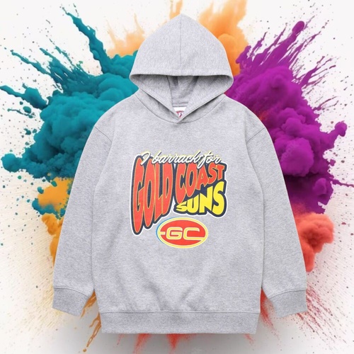 Gold Coast Suns Youths Footy Hood