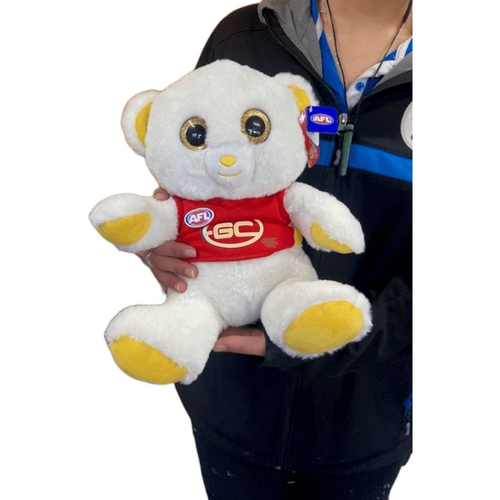 Gold Coast Suns Large 30cm Sparkle Bear