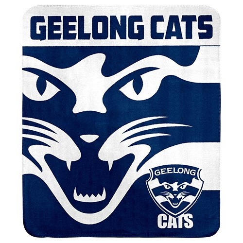 Geelong Cats Polar Fleece Rug