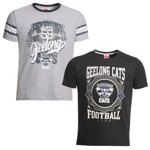 Geelong Cats Youths 2 Tees Pack