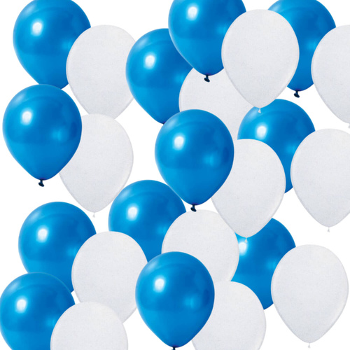Geelong Cats Plain Non-Printed Balloons Pkt 25