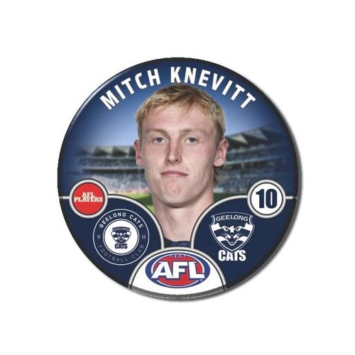 Geelong Cats 2025 Player Pin Badge - KNEVITT