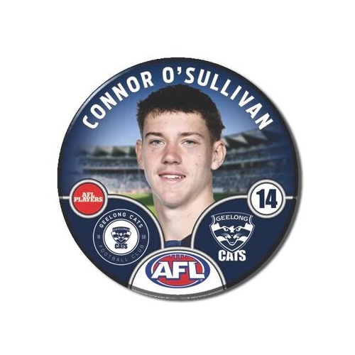 Geelong Cats 2025 Player Pin Badge - O'SULLIVAN