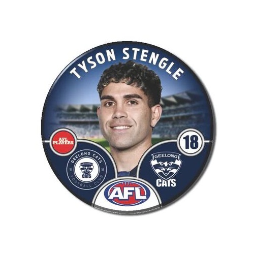 Geelong Cats 2025 Player Pin Badge - STENGLE
