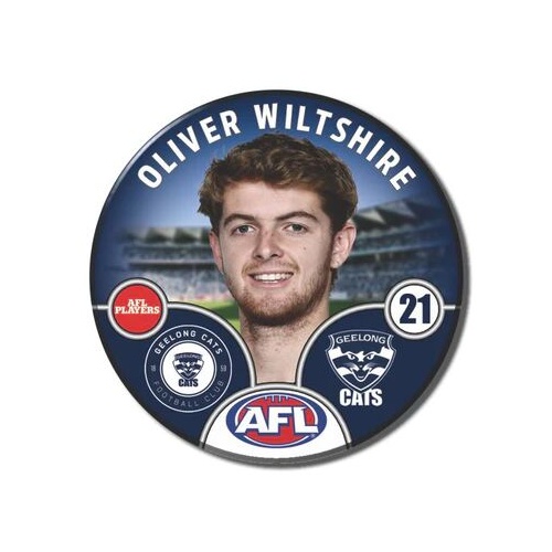 Geelong Cats 2025 Player Pin Badge - WILTSHIRE