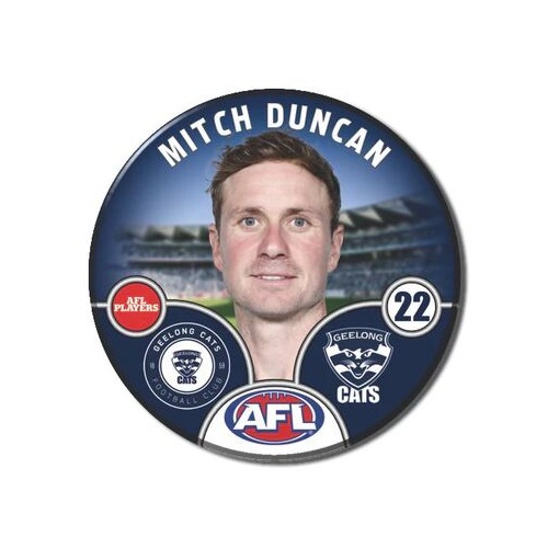 Geelong Cats 2025 Player Pin Badge - DUNCAN