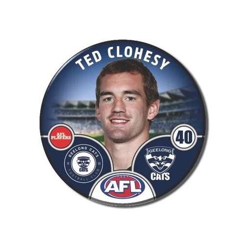 Geelong Cats 2025 Player Pin Badge - CLOHESY