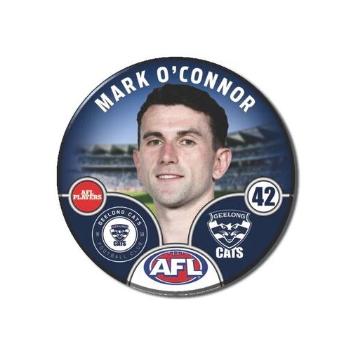 Geelong Cats 2025 Player Pin Badge - O'CONNOR