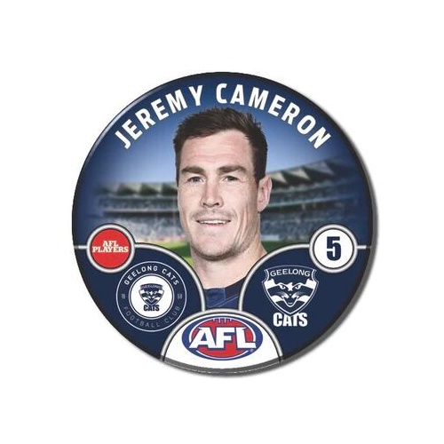 Geelong Cats 2025 Player Pin Badge - CAMERON
