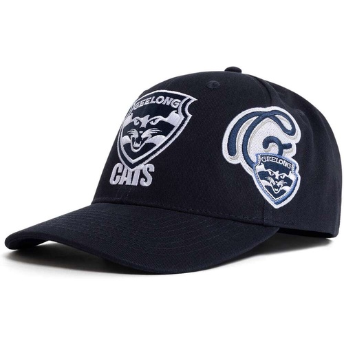 Geelong Cats Adult Patchwork Cap
